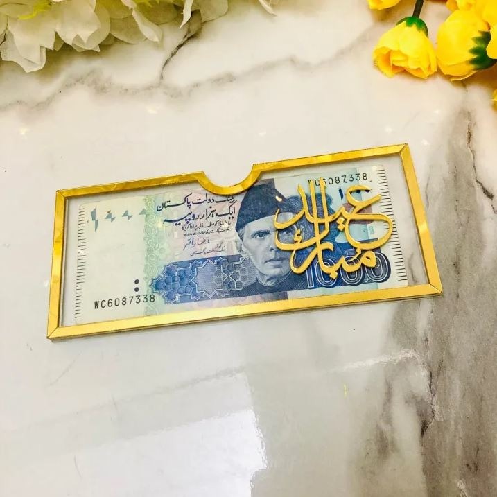 Acrylic Eid Envelope - 3/5/10/15 pcs
